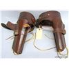 Image 1 : BROWN LEATHER HOLSTER BELT