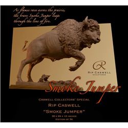 Rip Caswell Commemorative  Bronze  "Smoke Jumper"