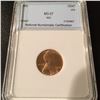 1942 Lincoln Cent NNC MS67 Red