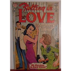 Old comic1963 12 cents then Falling in Love