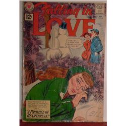 1962 comic book Falling In Love