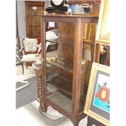 OAK CANADIANA CHINA CABINET