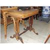 Image 1 : BEAUTIFUL CARVED VICTORIAN ROSEWOOD PARLOUR TABLE CIRCA 1870S