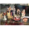 Image 2 : LOT OF ASSORTED FIGURINES AND ASHTRAY