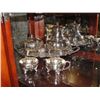 Image 2 : LARGE LOT OF SILVER PLATED ITEMS IN CABINET