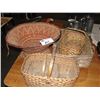 Image 1 : 6PC WICKER BASKETS