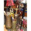 Image 2 : LOT OF MISC LAMPS, WEATHER VANE, VASES, STOOLS AND CANES