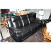 Image 2 : BRAND NEW 3PC LEATHER SOFA, LOVESEAT AND CHAIR - LOVESEAT AND SOFA HAVE ELECTRIC RECLINERS