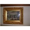 Image 1 : GILT FRAMED WATER COLOUR Estimate: £50-100...