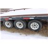 Image 2 : SHOP BUILT 24' TRIPLE AXLE PIN FIFTH WHEEL TRAILER