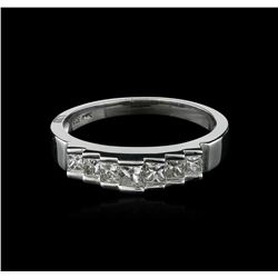 14KT White Gold 0.50ctw Diamond Ring