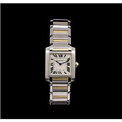 Cartier Two-Tone Tank Francaise Ladies Watch