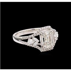 2.00ctw Diamond Ring - 18KT White Gold