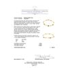 Image 4 : 3.72ctw Ruby and Diamond Bracelet - 14KT Yellow Gold