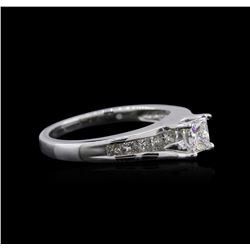 14KT White Gold 0.85ctw Diamond Ring