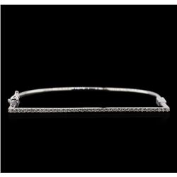 0.36ctw Diamond Bracelet - 14KT White Gold