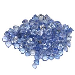15.76ctw Round Mixed Tanzanite Parcel