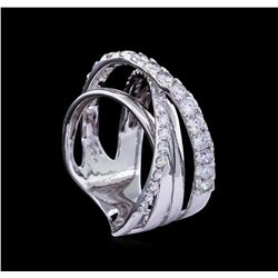 1.55ctw Diamond Ring - 14KT White Gold