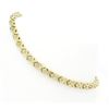 Image 1 : 1.00ctw Diamond Bracelet - 14KT Yellow Gold