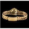 Image 3 : Rolex 18KT Yellow Gold Diamond DateJust Ladies Watch