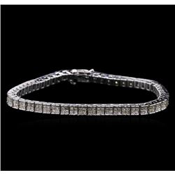 4.00ctw Diamond Tennis Bracelet - 14KT White Gold