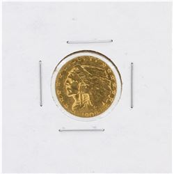 1908 $2.50 Indian Head Quarter Eagle Gold Coin