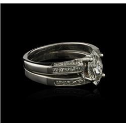 18KT White Gold 1.48ctw Diamond Ring