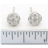 Image 5 : 1.00ctw Diamond Earrings - 14KT White Gold