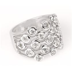 1.49ctw Diamond Ring - 14KT White Gold