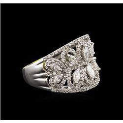 1.79ctw Diamond Ring - 14KT White Gold