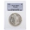 Image 1 : 1921 PCGS MS64 Morgan Silver Dollar