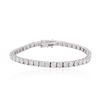 Image 1 : 18KT White Gold 9.92ctw Diamond Tennis Bracelet