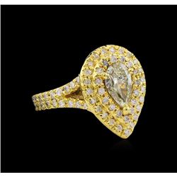 2.09ctw Diamond Ring - 14KT Yellow Gold