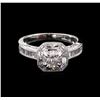 Image 2 : 1.77ctw Diamond Ring - 18KT White Gold