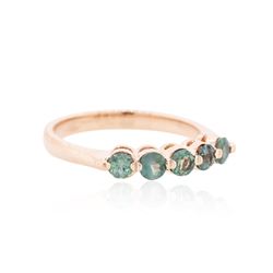 14KT Rose Gold 0.75ctw Chrysoberyl Ring