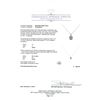 Image 3 : 1.21ctw Diamond Pendant With Chain - 14KT White Gold