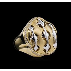 14KT Yellow Gold 0.50ctw Diamond Ring