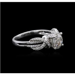 14KT White Gold 1.86ctw Diamond Ring