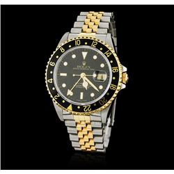 Gents Rolex 18KT Yellow Gold GMT-Master II Wristwatch