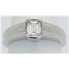 Image 1 : 0.68ct Diamond Ring - 14KT White Gold