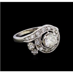 0.92ctw Diamond Ring - 14KT White Gold