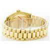 Image 7 : Rolex President 18KT Gold 1.00ctw Diamond And Ruby Men's Watch