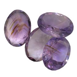 30.25ctw Oval Mixed Amethyst Parcel