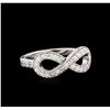 Image 1 : 0.36ctw Diamond Ring - 14KT White Gold