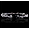 Image 3 : 14KT White Gold 9.75ctw Diamond Tennis Bracelet