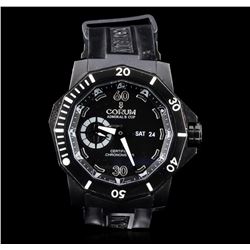 Corum Black PVD Titanium Admirals Cup Deep Hull Watch