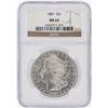 Image 1 : 1887 NGC MS63 Morgan Silver Dollar