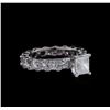 Image 1 : GIA Cert 1.91ctw Diamond Ring - 14KT White Gold