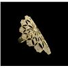 Image 1 : 1.12ctw Diamond Ring - 14KT Yellow Gold