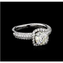 1.85ctw Diamond Ring - 18KT White Gold